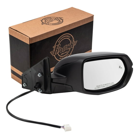 Brock Power Mirror for 2017-2022 CR-V Blind Spot Detection Turn Signal Indicator Heated Right