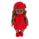 thumbnail image 2 of Muñeca de Vinilo Macarena Muñeca recién nacida Africana con Trajes rojos, 2 of 8