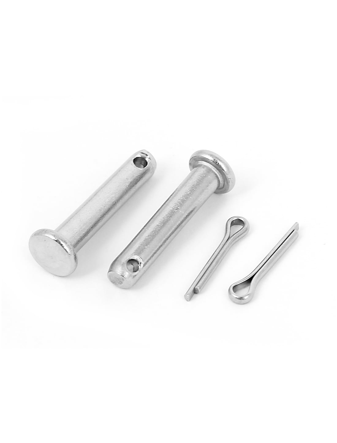 M5 x 25mm Flat Head 304 Stainless Steel Round Clevis Pins Fastener