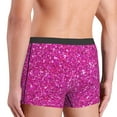 thumbnail image 5 of Fotbe Rose Red Glitter Men’s Total Support Pouch Boxer Briefs, X-Temp Cooling, Moisture-Wicking Underwear, Regular, Long-leg and Trunk-XX-Large, 5 of 9