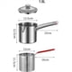 thumbnail image 4 of 2X Olla para Freidora, Olla para Freidora Pequeña, Cestas Multiusos de Acero Inoxidable, Sartén Resistente Al Desgaste, Freidora, Olla para Cocinar para el Hogar, 4 of 5