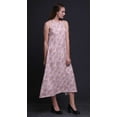 thumbnail image 2 of Bimba Robe Longue Dos Nu à Fleurs Décontractée pour Femmes Robe de Plage Imprimée-TG, 2 of 6