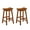 Oak, variant on Saddle seat oak stools / Create a cozy dining space