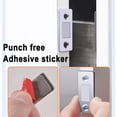 thumbnail image 3 of 4 Sets Hole-free Invisible Magnet Door Suction Cabinet Strong Magnetic Attractor, 3 of 4