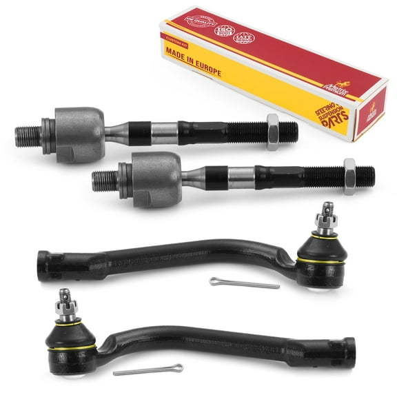 Metrix Premium Chassis Parts - 4 PC Inner & Outer Tie Rod End Kit Fits 16-17 Hyundai Tucson, 15 ix35 (Mexico), 10-15 Tucson, 11-16 Kia Sportage, Replacement EV800964 ES800717, ES800718