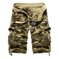 thumbnail image 1 of Pantalón Corto Holgado Con Diseño De Camuflaje Para Hombre, 1 of 2