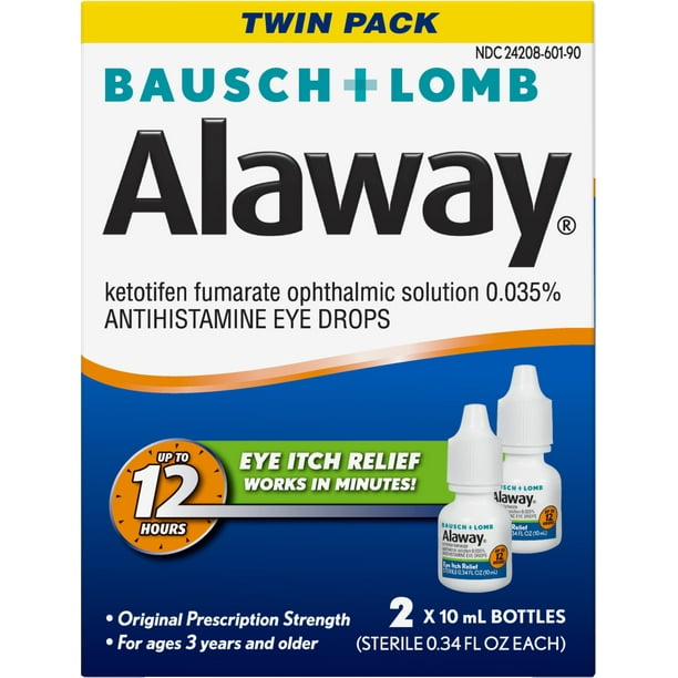 Alaway® Antihistamine Eye Drops(Ketotifen Fumarate Ophthalmic Solution