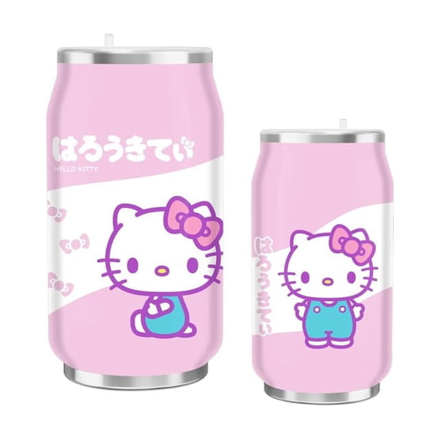 Vaso Silver Buffalo Sanrio Hello Kitty de acero inoxidable, 350 ml