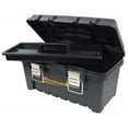 thumbnail image 1 of Homak Plastic Tool Box with Metal Latches, 16-Inch, Black, BK00216001, 1 of 3