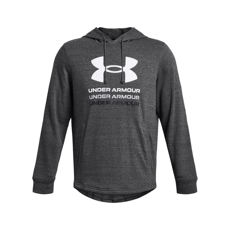 Big Tall Under Armour Rival Terry Graphic Hoodie Color Silt Size 4XL Walmart