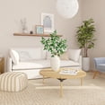 thumbnail image 3 of Yinkuu Large Size 1pc Artificial Bamboo Leaves Branch For Home Shop Decoration Faux Greenery Stem Fake Plant, 3 of 11