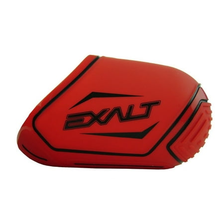 Exalt Paintball Carbon Fiber Tank Cover - Red/Black - Small