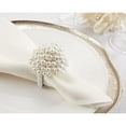 thumbnail image 4 of Saro Lifestyle Pearl Dome Napkin Ring (Set of 4), 4 of 4