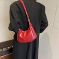 thumbnail image 5 of Small Hobo Bags for Women Retro Crescent Shoulder Purse Fall Soft Crossbody Handbag, 5 of 6