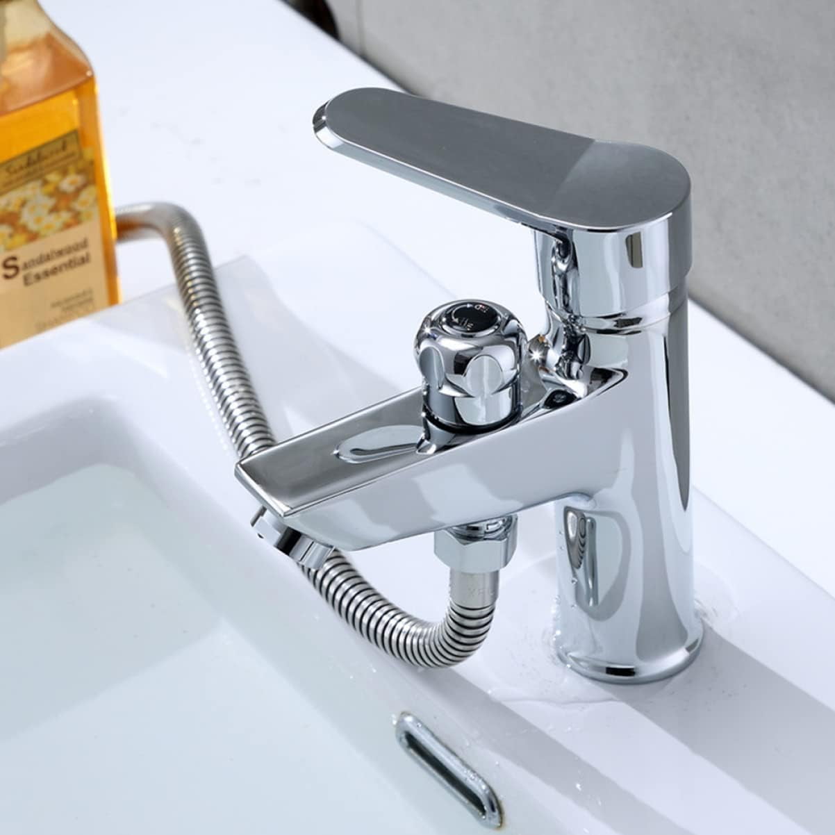 Shower Faucet Bathtub Faucets Cold Dual- Tap Practical for Hotel Water Hot Bathroom Home Convenient Faucet Kitchen Restaurant Sink Laundry Household Outdoor Spigot Bathtub Faucet