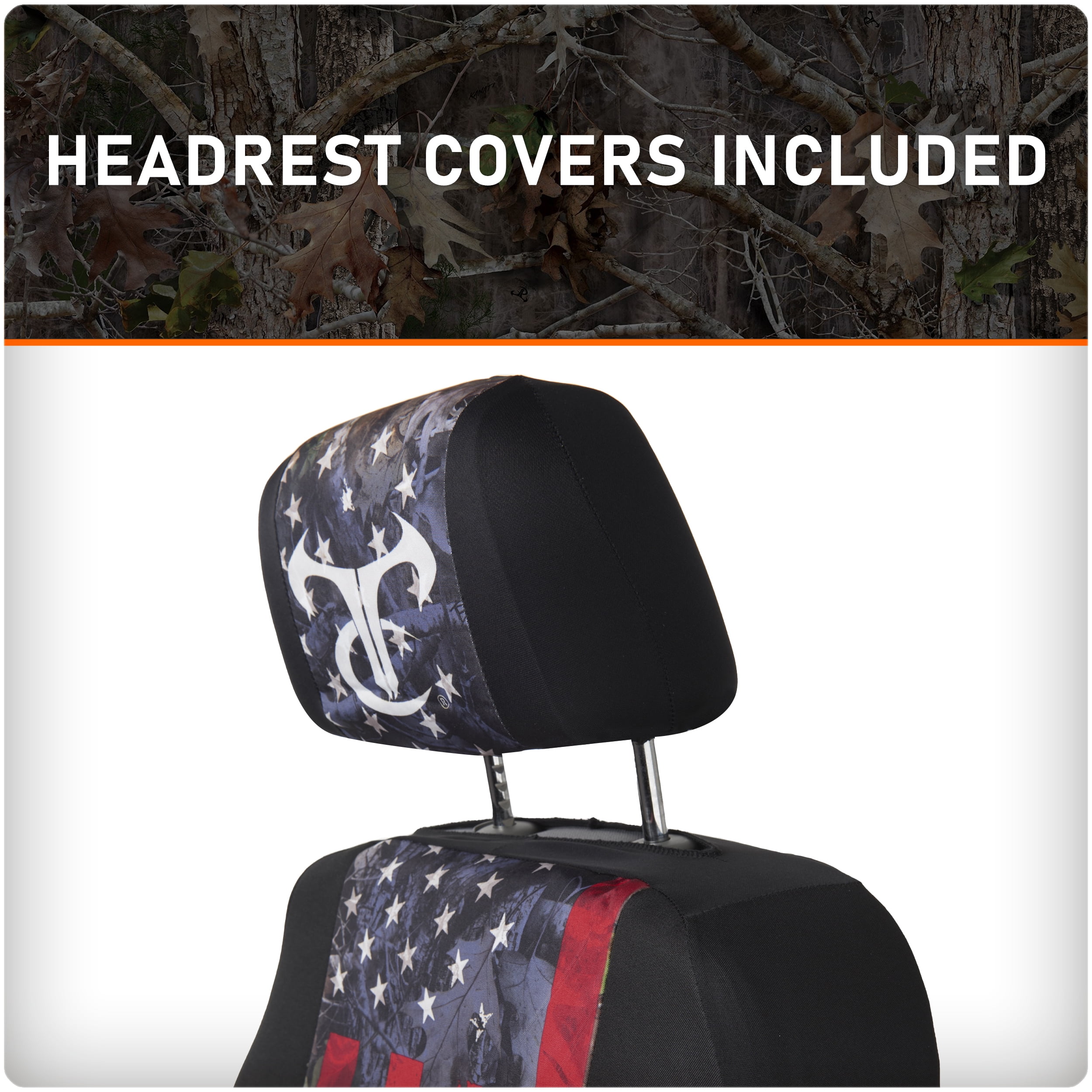 TrueTimber 2-Piece Kanati Freedom Truck Seat Covers, 43704WDI