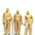 thumbnail image 4 of Model Figures 1:87 Unpainted H0 Figures Standing H0 Accessories Plastic 60 Pcs, 4 of 7