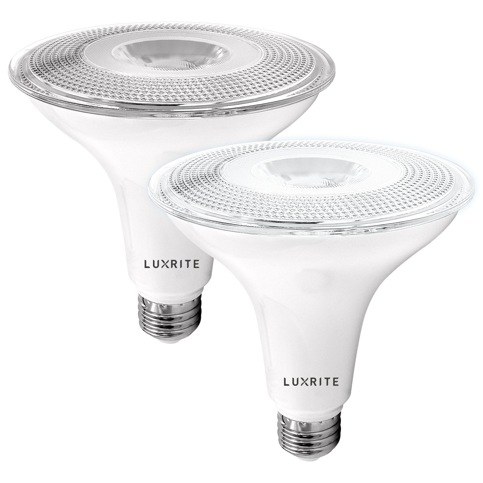 Luxrite Dusk to Dawn LED Bulb 5000K Bright White 1250 Lumens Wet Rated Security Spotlight UL Listed E26 2-Pack - Walmart.com