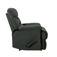 thumbnail image 4 of Homesvale Perie Gray Microfiber Wall Hugger Recliner Chair, 4 of 7