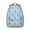 Sky-blue, variant on Flamingo Crochet Backpack - Handmade Cotton Yarn Construction, Stretchable to Accommodate Bulky Winter Gear