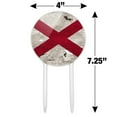 thumbnail image 2 of Acrylic Rustic Distressed Alabama Flag Cake Topper Party Decoration for Wedding Anniversary Birthday Graduation, 2 of 6