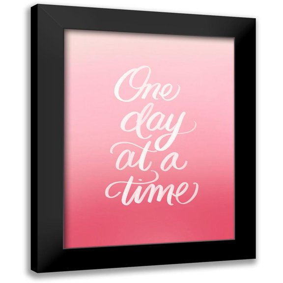 Batista, Dee 12x14 Black Modern Framed Museum Art Print Titled - One Day