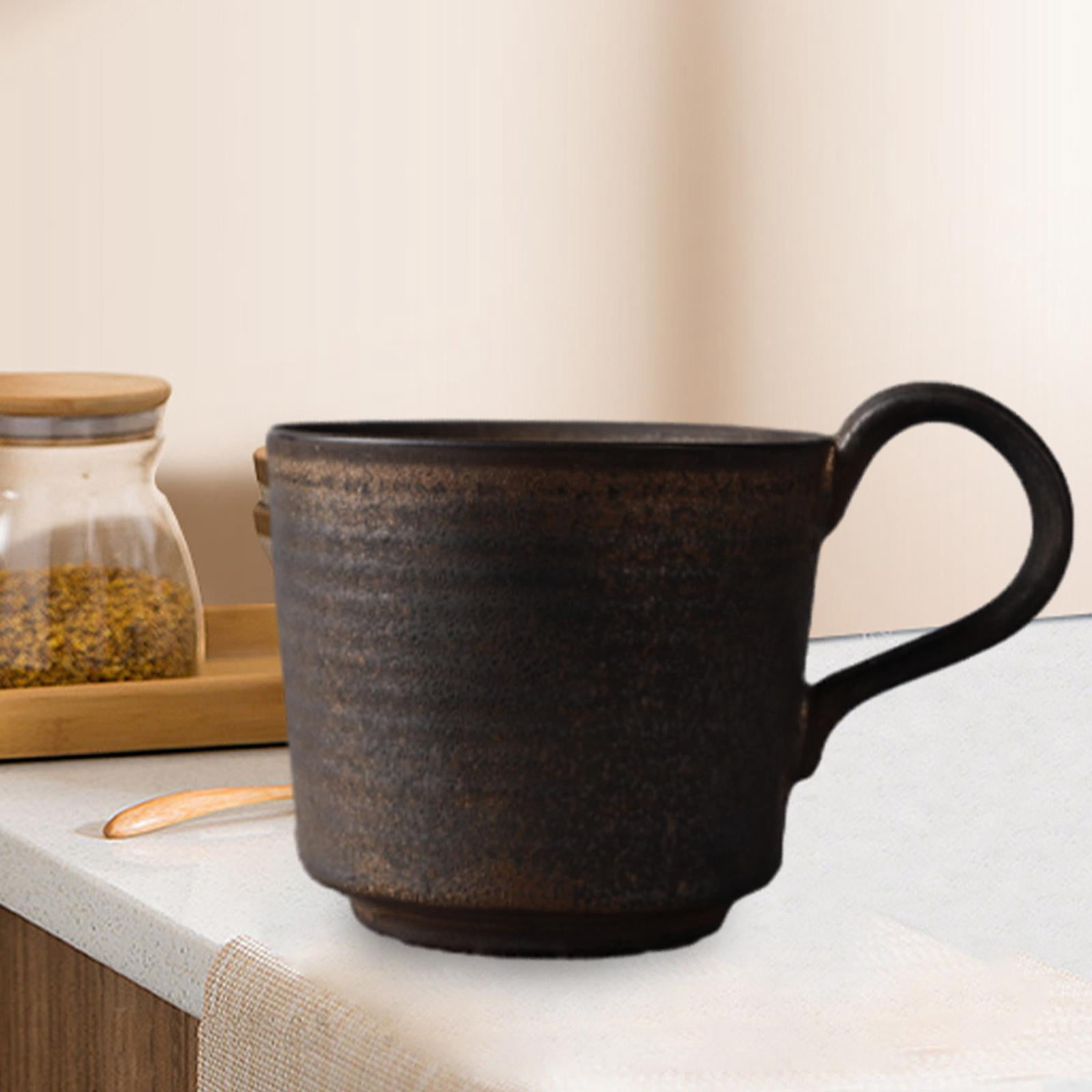 Baoblaze Ceramic Coffee Cup Handmade Ceramic Tea Cup Japanese Espresso Cup Ceramics C