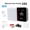 thumbnail image 1 of WiFi Smart Thermostat,Electric Floor/Heating Water/Gas Boiler Weather Station Temperature Remote Controller ,Easy to Install, 1 of 7