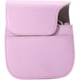 thumbnail image 2 of Xpix FIAC-RETRO-PINK-NM Protective Case for Fujifilm Instax Mini 9 & Mini 8 Instant Film Camera with Removable Shoulder Strap PU Leather, Pink, 2 of 5