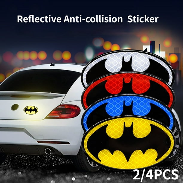 Reflective Anti-collision Batman Car Stickers Creative Car