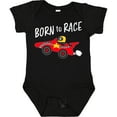 thumbnail image 3 of Inktastic Born to Race Red Race Car Boys or Girls Baby Bodysuit, 3 of 5