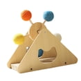 thumbnail image 1 of Juguetes para rascar gatos con pelota, rueda de ejercicio para gatos, juego de entrenamiento, poste giratorio para rascar gatos, bolas de sisal, poste S Salvador Juguetes Interactivos, 1 of 10