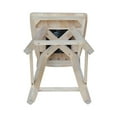 thumbnail image 5 of International Concepts Ava 24" Unfinished Counter Stool, 5 of 19