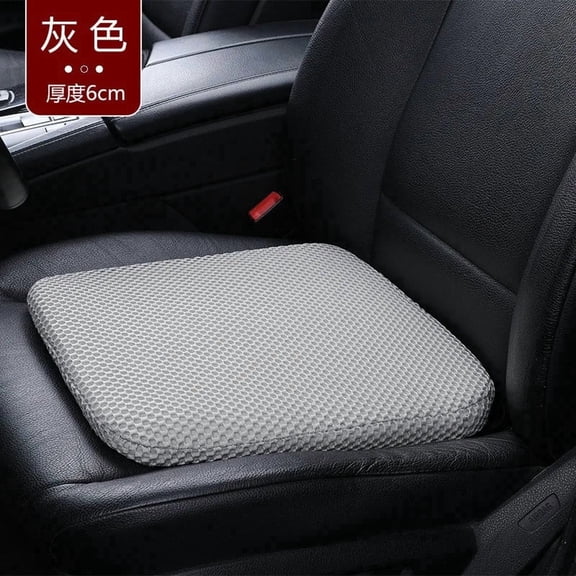 Car Booster Seat Cushion Heightening Height Boost Mat Breathable Portable Car Wedge Seat Pad Fatigue Relief Suitable For Cars