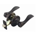 thumbnail image 1 of Design House 702498 Poignée de Porte à Onglet 2 Voies Springdale, Dossier Réglable, Finition Bronze Brossé, 1 of 1