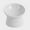 White-L, variant on Raised Cat Food Bowl - Tilted Ceramic Pet Bowls for Comfort Elevated Feeder