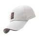 thumbnail image 5 of 1 gorra de béisbol moderna para exteriores, transpirable, deportiva, clásica, con visera para hombre (blanca)., 5 of 6