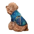 thumbnail image 4 of Bingfone Watercolor Turtle4 Dog Clothes Hoodie, Pet Winter Coat,Puppy Sweatshirts for Small Dogs Boy Girl,Suitable for All Breeds-XX-Large, 4 of 6