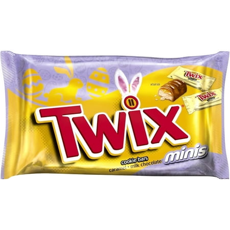 UPC 040000208822 product image for Twix Easter Caramel Minis Size Chocolate Cookie Candy Bar, 11.5 Oz. | upcitemdb.com