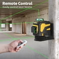 thumbnail image 2 of Laser Level IKOVWUK Cross Line de 3x360° con 12 láseres verdes, 2 of 7