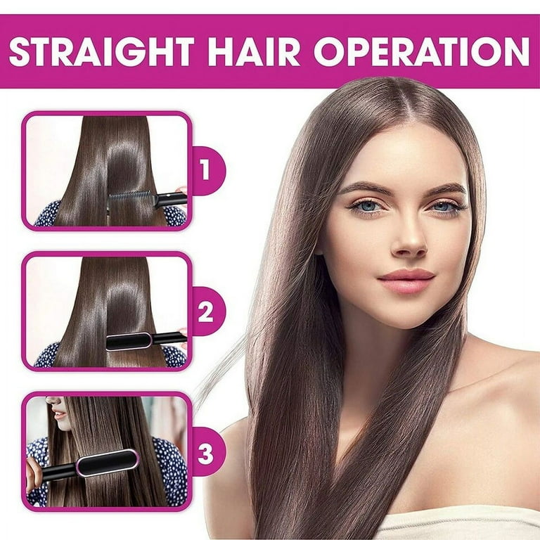 Perfect styler straightening hair brush sale