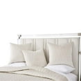 thumbnail image 3 of Michael Amini Niagara 4-piece Diamond Fabric King Quilt Set in Tan/Sand, 3 of 4