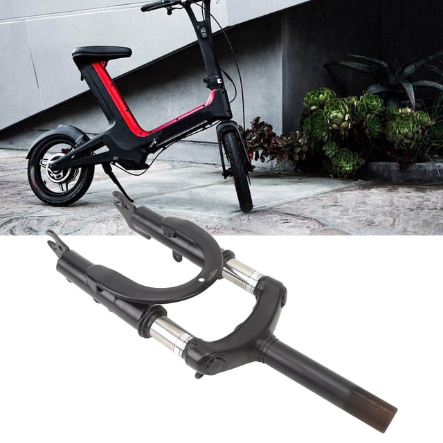 Horquillas de Suspensión Hidráulica, Amortiguador de Horquilla frontal Duradero de 14 Pulgadas para bicicletas eléctricas