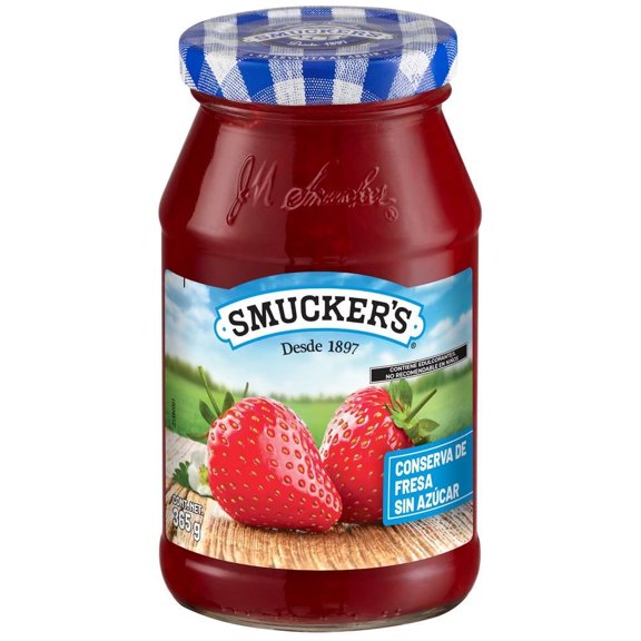 Conserva de fresa Smucker's sin azúcar 365 g