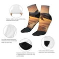 thumbnail image 5 of Rocae Sunset Dancing Dolphin A for Premium Adult Socks,Comfortable, Breathable, and Durable Socks, Perfect for Everyday Wear, 5 of 7