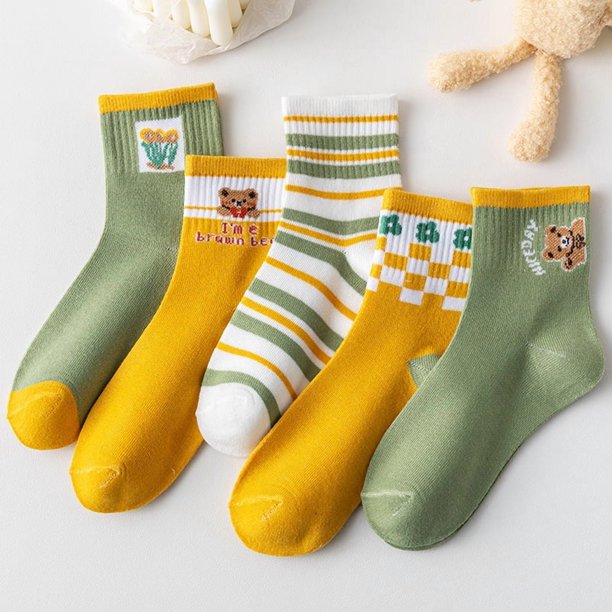5 pares de calcetines cálidos para mujer, calcetines térmicos de invierno, calcetines gruesos de invierno para mujer, calcetines suaves de lana, calcetines térmicos esponjosos.