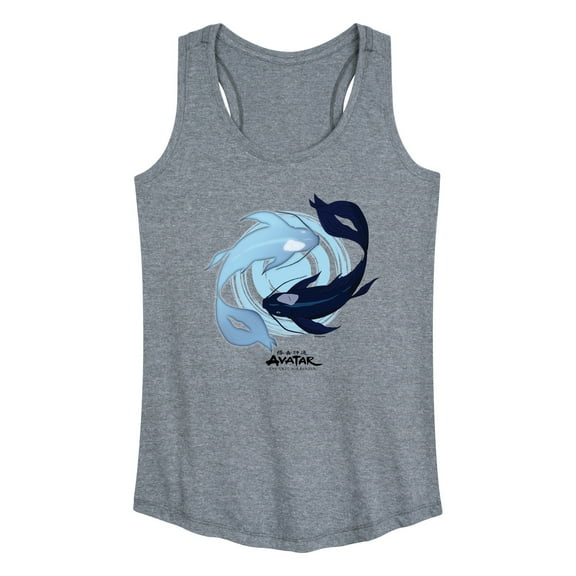 Avatar - The Last Airbender - Moon and Ocean Spirit Koi - Women's Racerback Tank Top