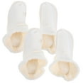thumbnail image 5 of TOYMYTOY 2Pairs White Detachable Warm Plush Lining for Clogs and Sandals Comfortable, 5 of 8