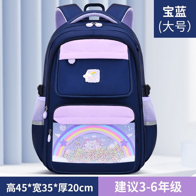 Mochila escolar ortopédica para niños y niñas, morral para escuela primaria, morral para libros, 2023 Fivean unisex
