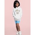 thumbnail image 2 of Cute Teddy Bear With Crown Hoodie Juniors -Image by Shutterstock,  x-Large, 2 of 4
